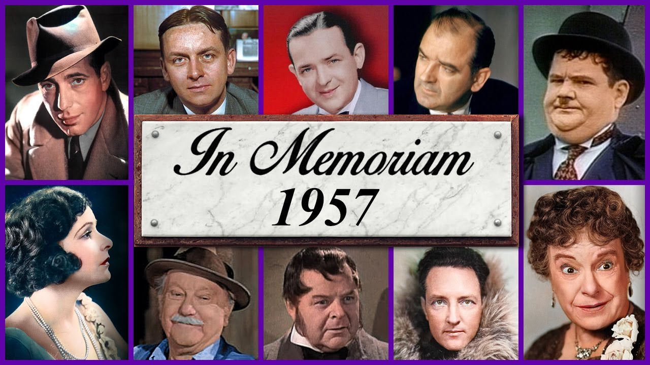 In Memoriam 1957: Znane twarze, kt&oacute;re straciliśmy w 1957 roku