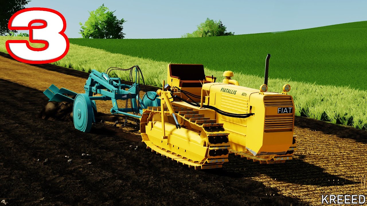Made in Italy E3 - Aratura collinare con il cingolato
