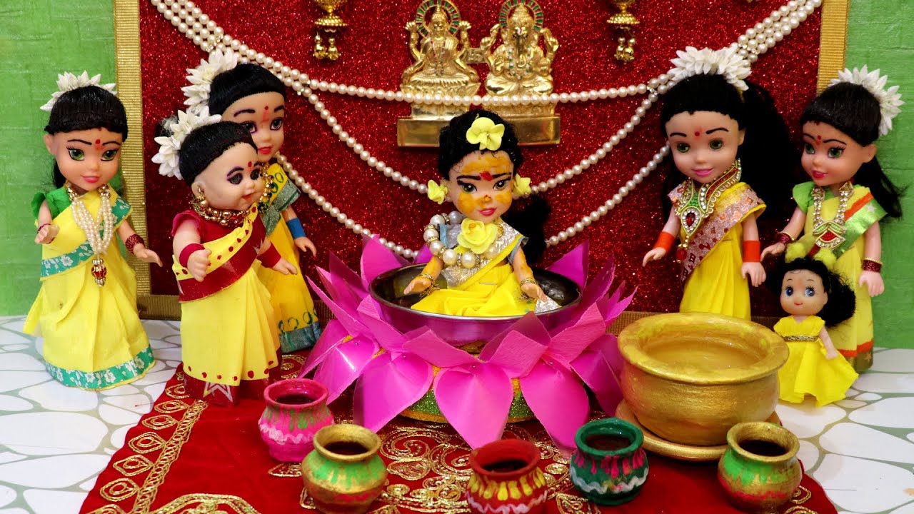 Mini Marriage Part 4- Haldi Ceremony l Tasty Veg Manchurian recipe l Mini Foodtube I Bridal ceremony