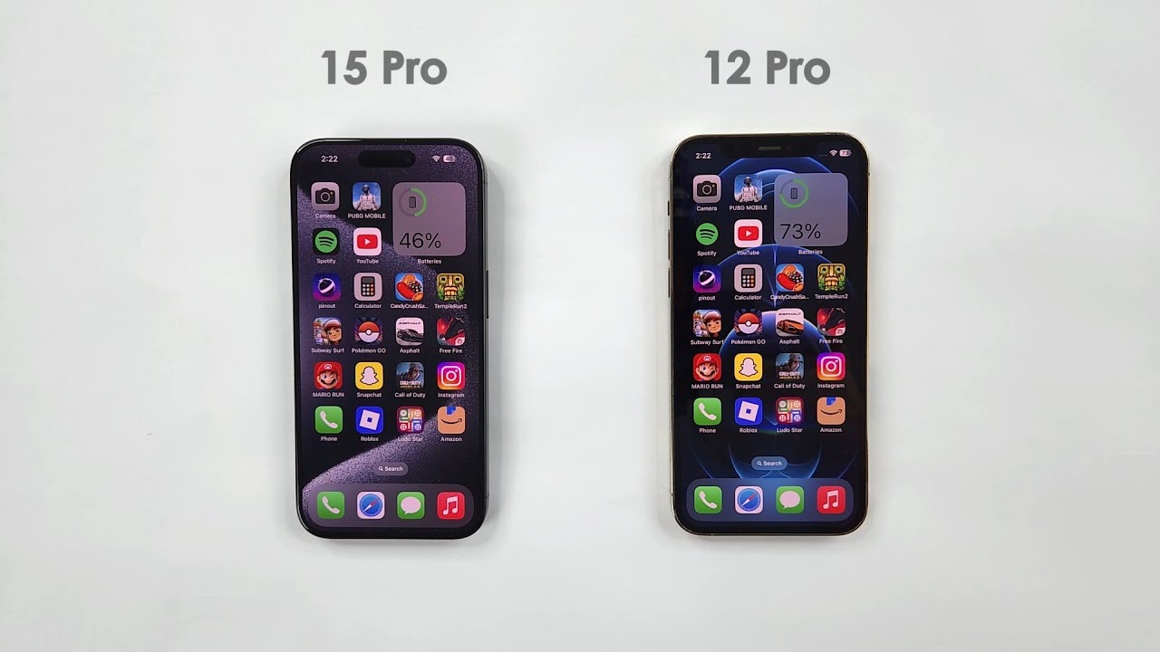 iPhone 15 Pro vs iPhone 12 Pro - Speed Test!