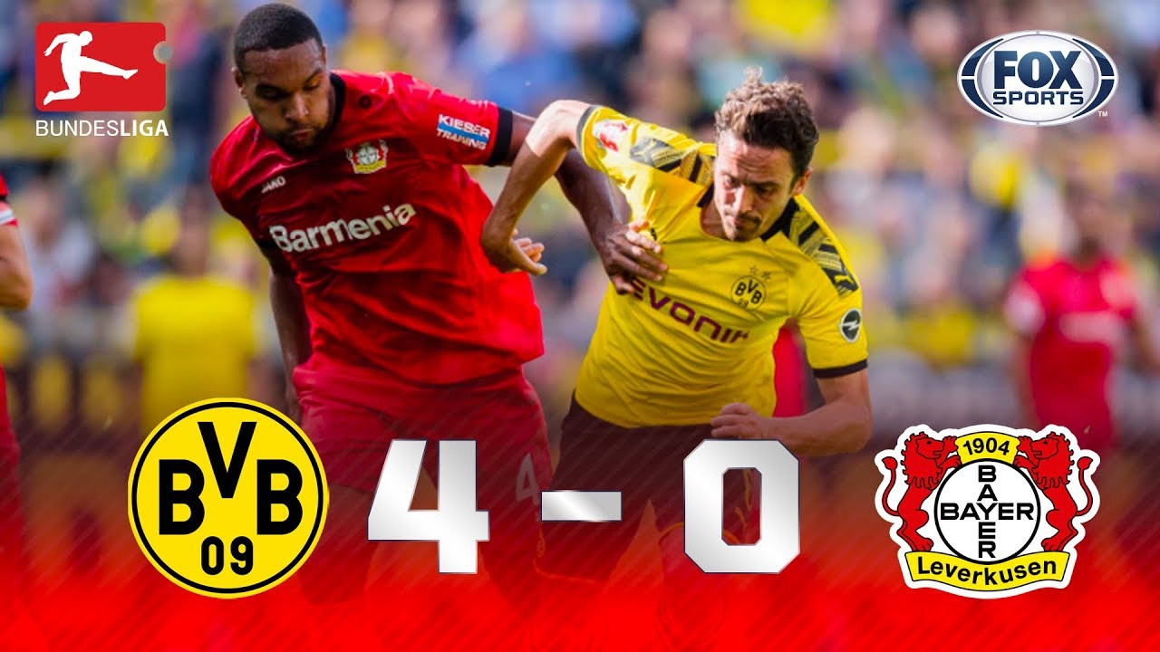 Borussia Dortmund - Bayer 04 Leverkusen [4-0] | GOLES | Jornada 4 | Bundesliga