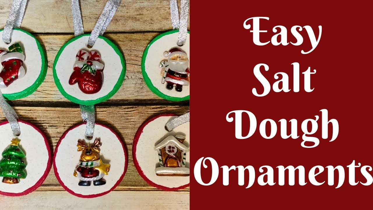 Easy Christmas Crafts: Easy Salt Dough Ornaments