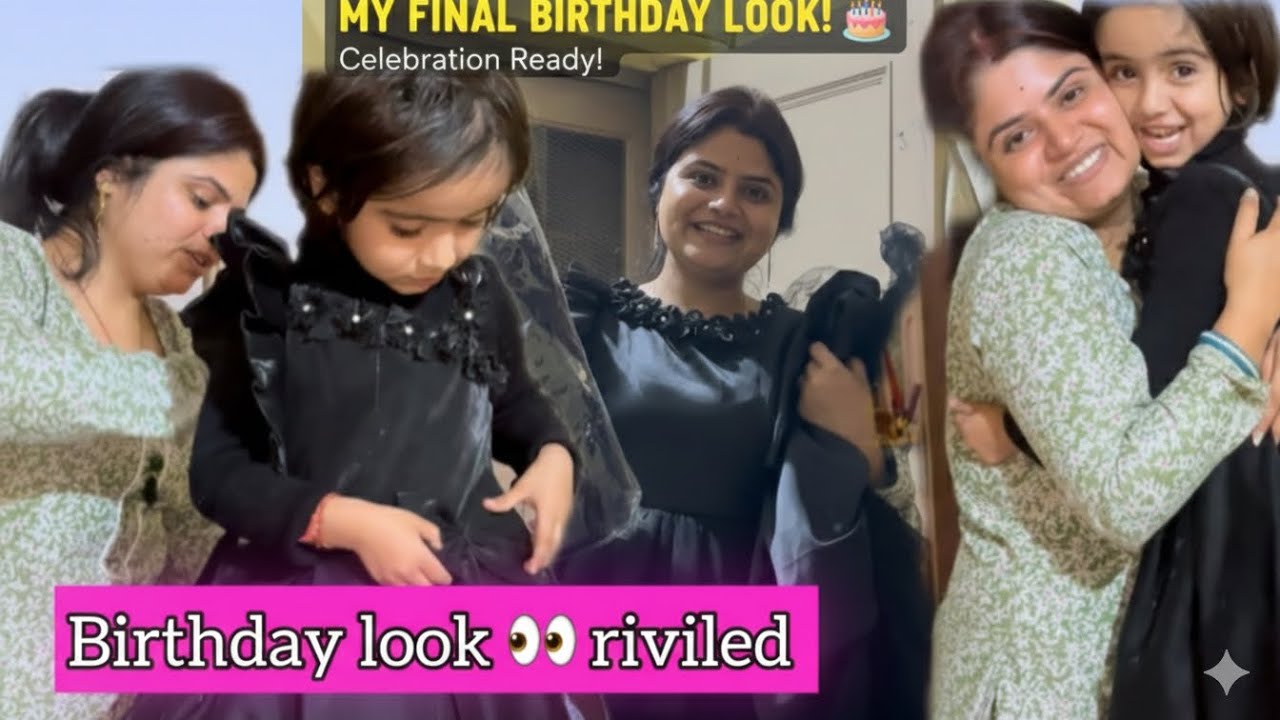 Birthday Look Reveal 🎉✨ | Get Ready With Me for My Special Day!