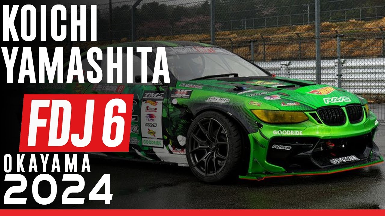Koichi Yamashita Formula Drift Japan Round 6 Okayama International Circuit
