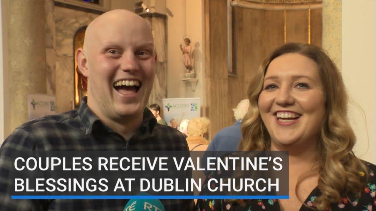 Couples receive Valentine’s blessings at Dublin church