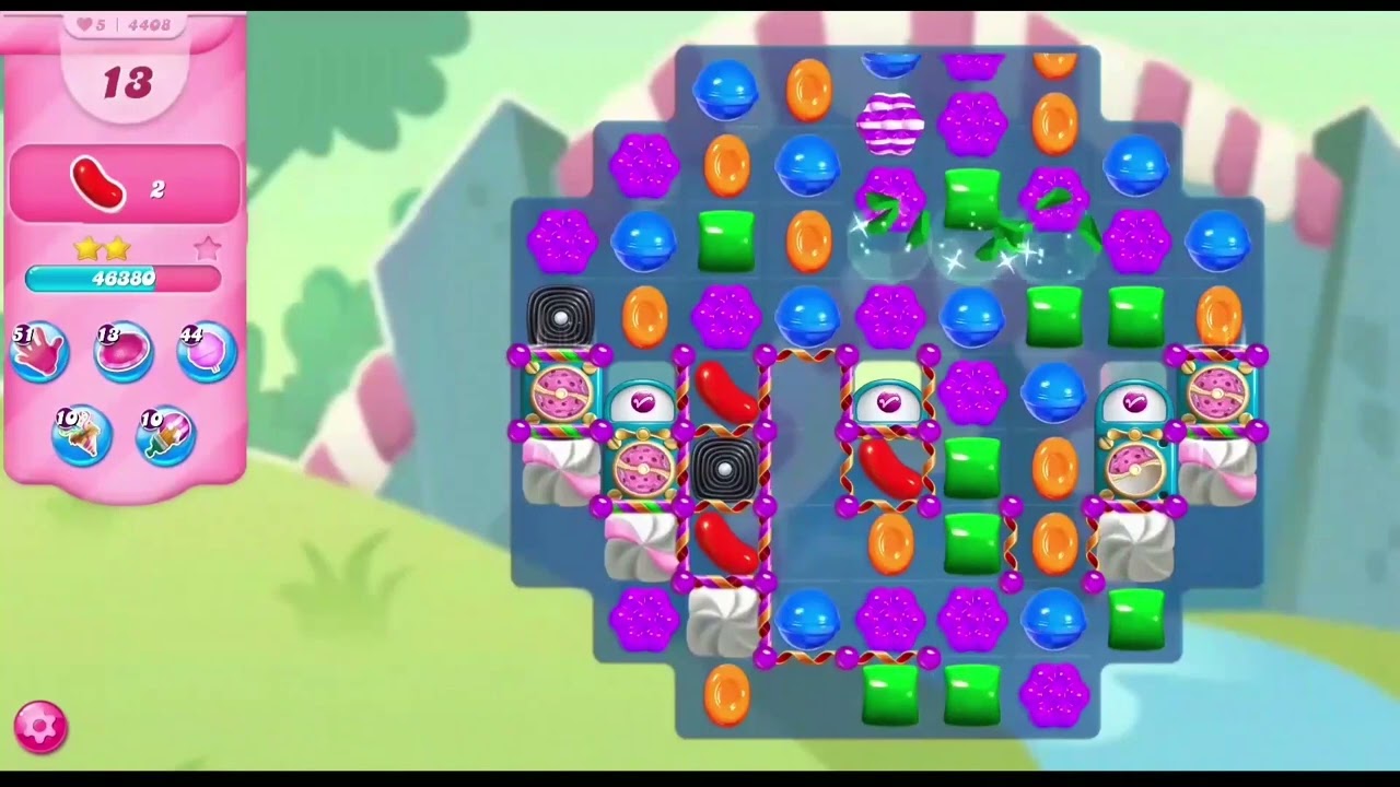 100 level in 4 hours Candy Crush Saga Level 4401 - 4500 || No hack