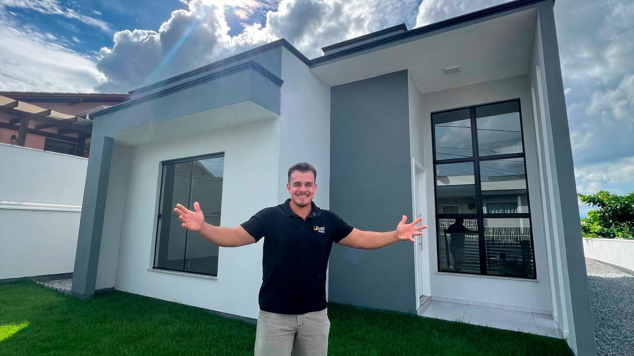 NÃO ACREDITO QUE ESSA CASA PRONTA FICOU ASSIM! CASA MODERNA DE ALTO PADRÃO COM 127 M2 ÁREA DE FESTA