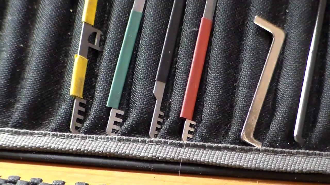 🔑☞(101)☜🗝 HONEST REVIEWS ● Banggood 20pc Foldable Jiggler Tryout Keys ●