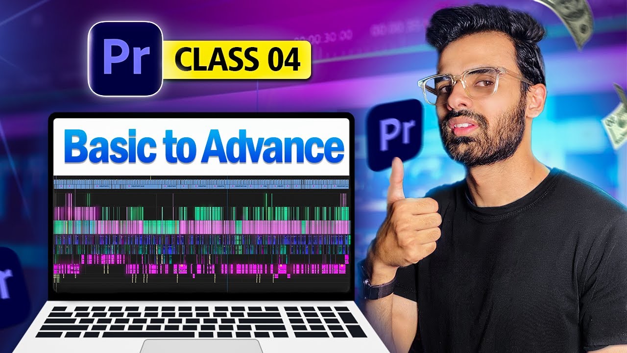 Premiere Pro Timeline Explained - Adobe Premiere Pro Full Course | Class 04 - Urdu/Hindi