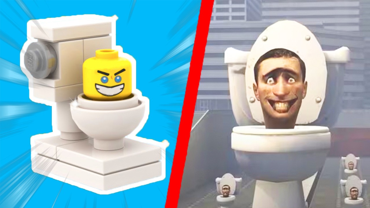 I Made Skibidi Toilet in LEGO..