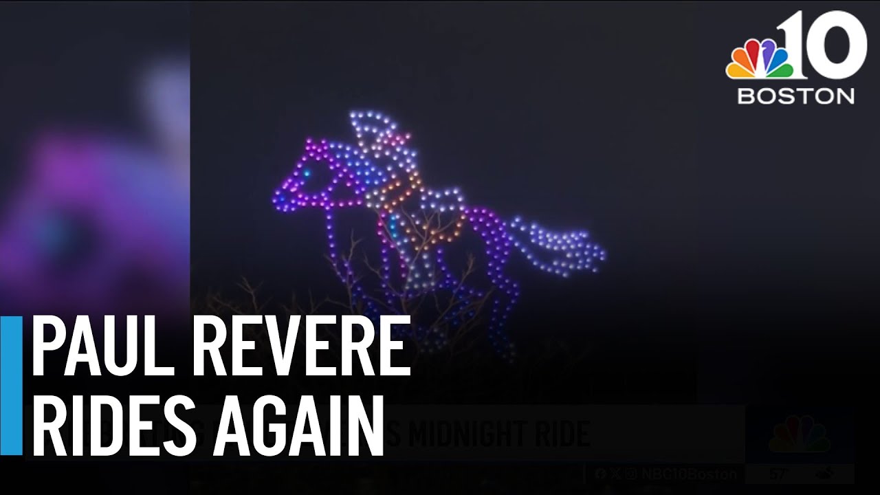 Paul Revere's ride recreated in Boston 250 years later