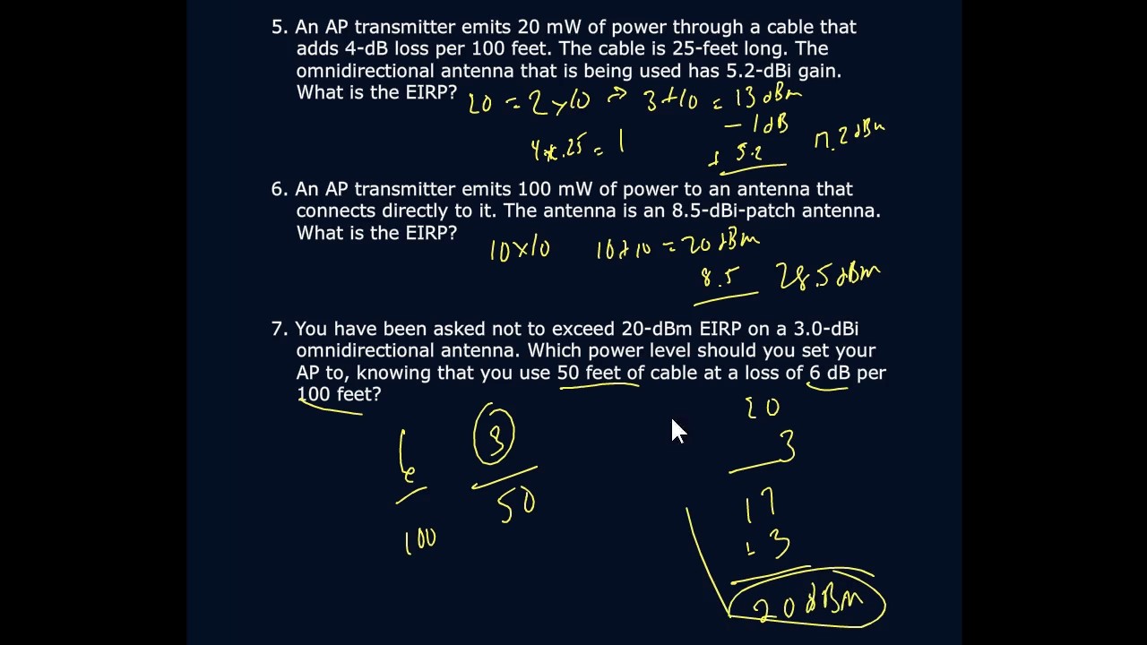 Calculate EIRP   Choose the Correct Antenna Part 2