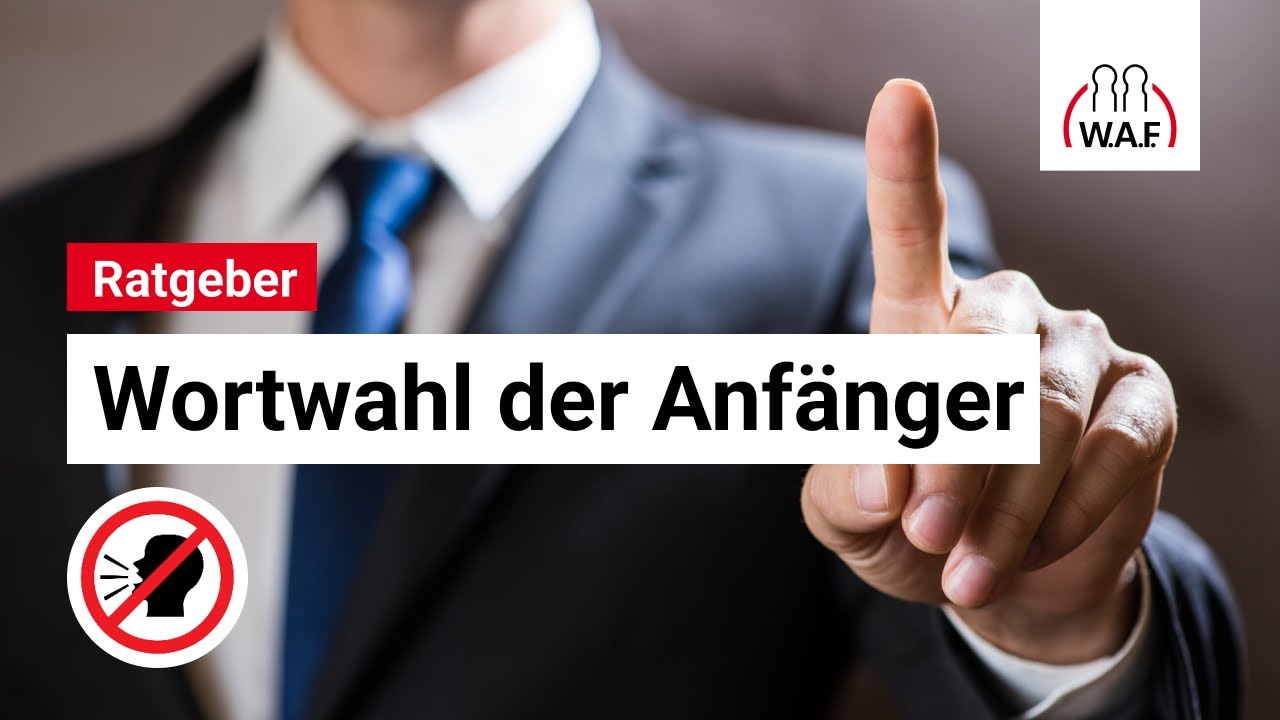 8 verbotene Wörter - ❌ Diese Begriffe verraten den Anfänger ❌ | Betriebsrat Video