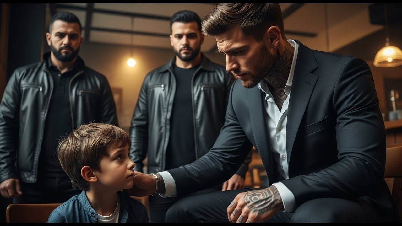 Junge mit blauem Auge bat: „Sei mein Vater“ – der Mafiaboss schickte 32 Männer zum Schutz.