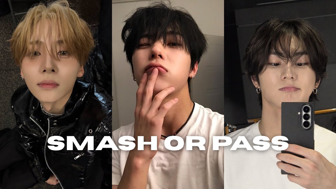 smash or pass | k-pop male idols