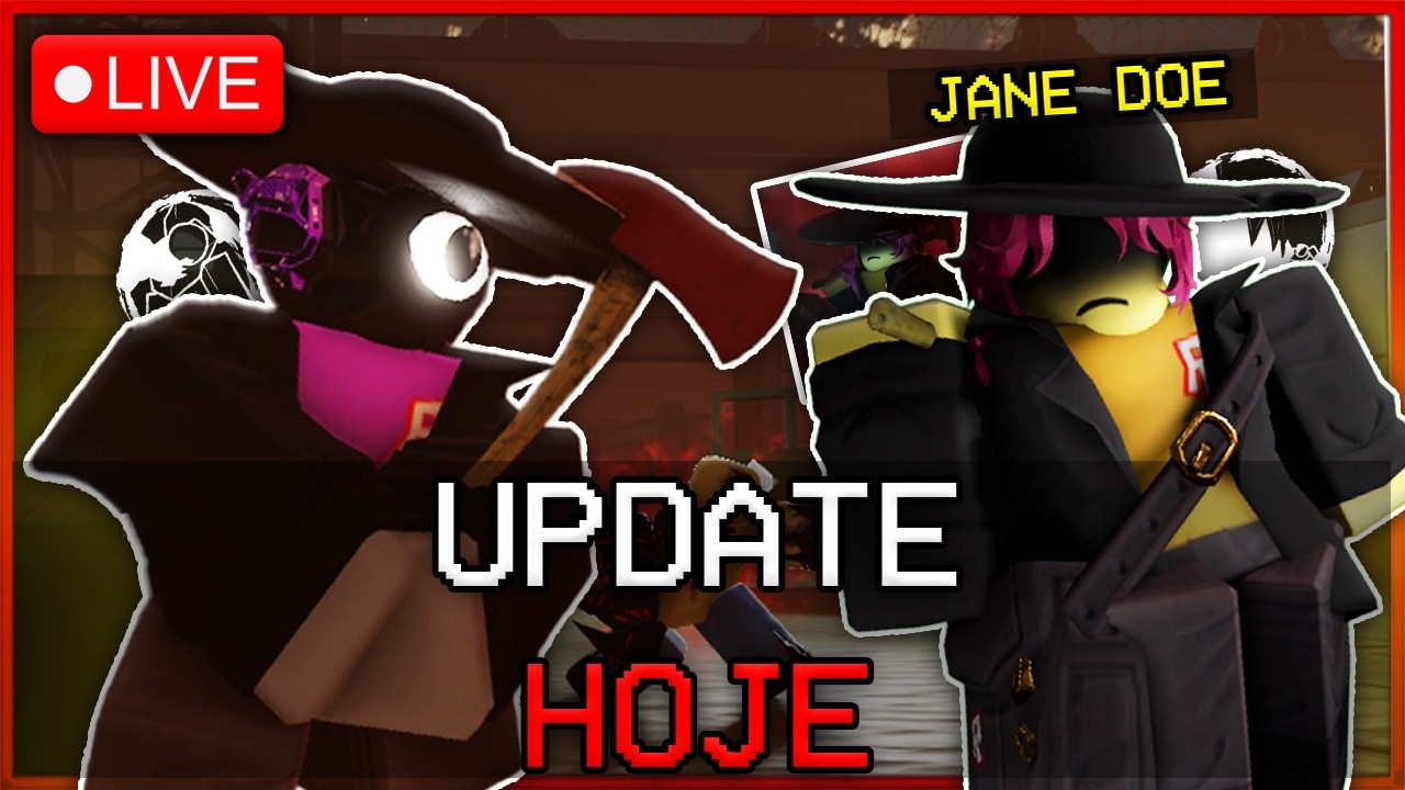 🚨 UPDATE DA JANE DOE HOJE, FARMANDO E AGUARDANDO! - Forsaken Com INSCRITOS! 🚨