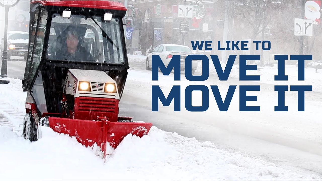 The Most Functional Snow Plow - Ventrac V-Blade Simple Start
