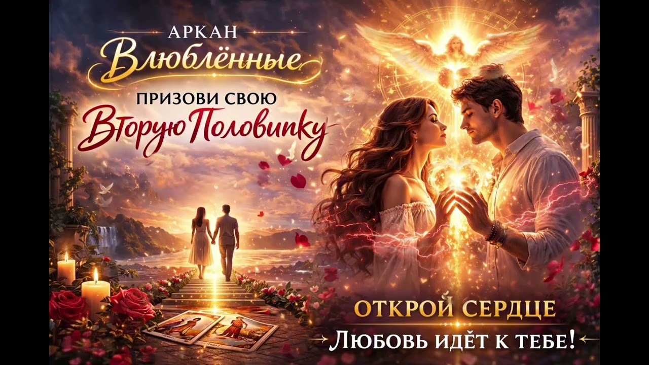 Аркан ВЛЮБЛЕННЫЕ. В поисках второй половинки. #медитация, #любовь 