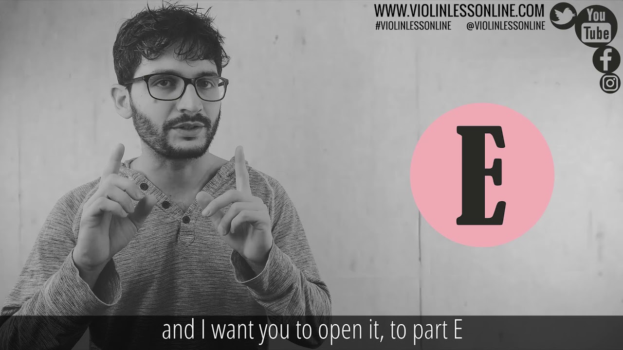 #05 Adele - Someone Like You - (Part E) Violin Song Tutorial