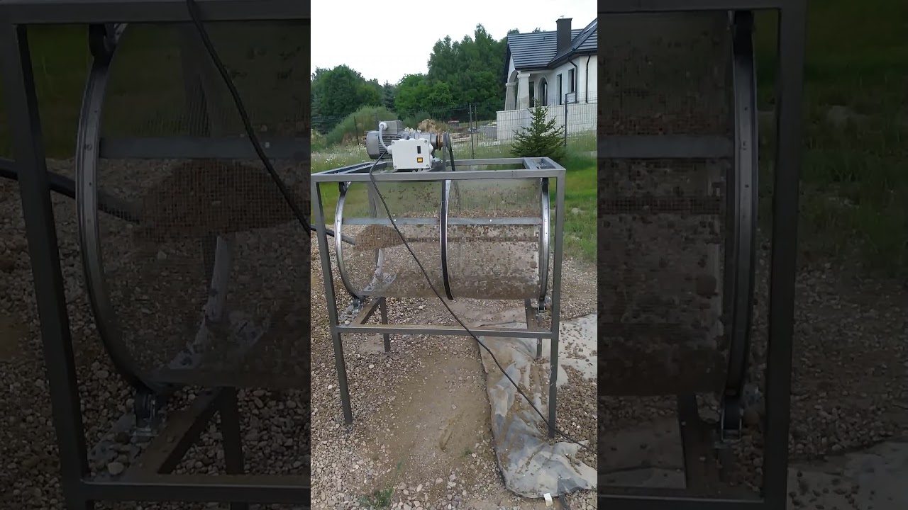 Przesiewacz ogrodowy / przesiewacz bębnowy / przesiewacz do kamieni, piasku.