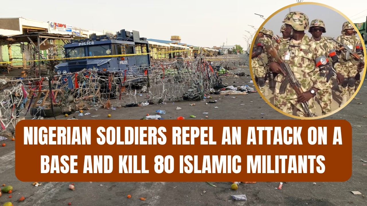 Nigerian Soldiers Repel an Attack on a Base and Kill 80 Islamic Militants, Army Says