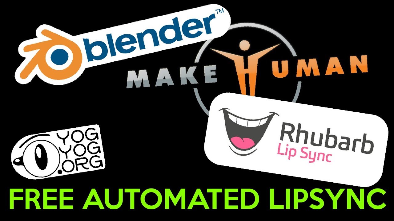Free Automated Lipsync: Blender, Makehuman + Rhubarb