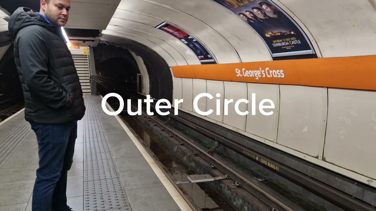 Glasgow Underground Trains At St. George's Cross 15/02/25