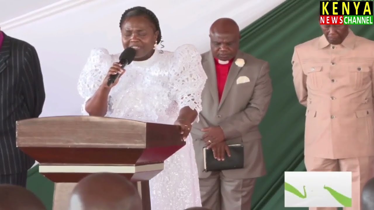 LISTEN HOW PASTOR DORCAS RIGATHI PRAYED FOR THE BOY CHILD IN KENYA AT NAKURU CHURCH