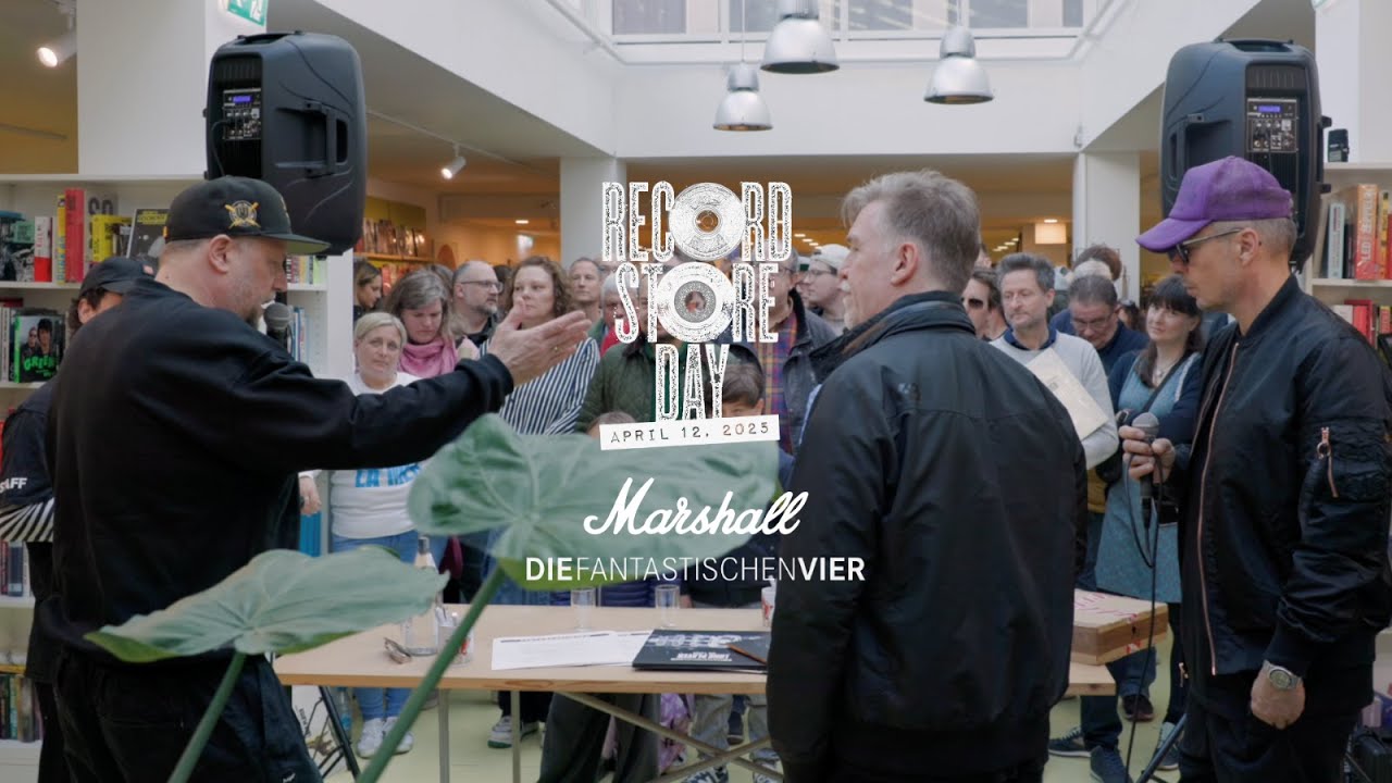 RECORD STORE DAY 2025 Aftermovie – feat. Die Fantastischen Vier bei A&O Medien Düsseldorf