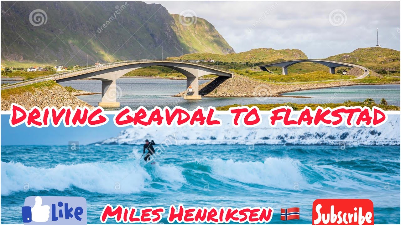 Driving Gravdal to Flakstad