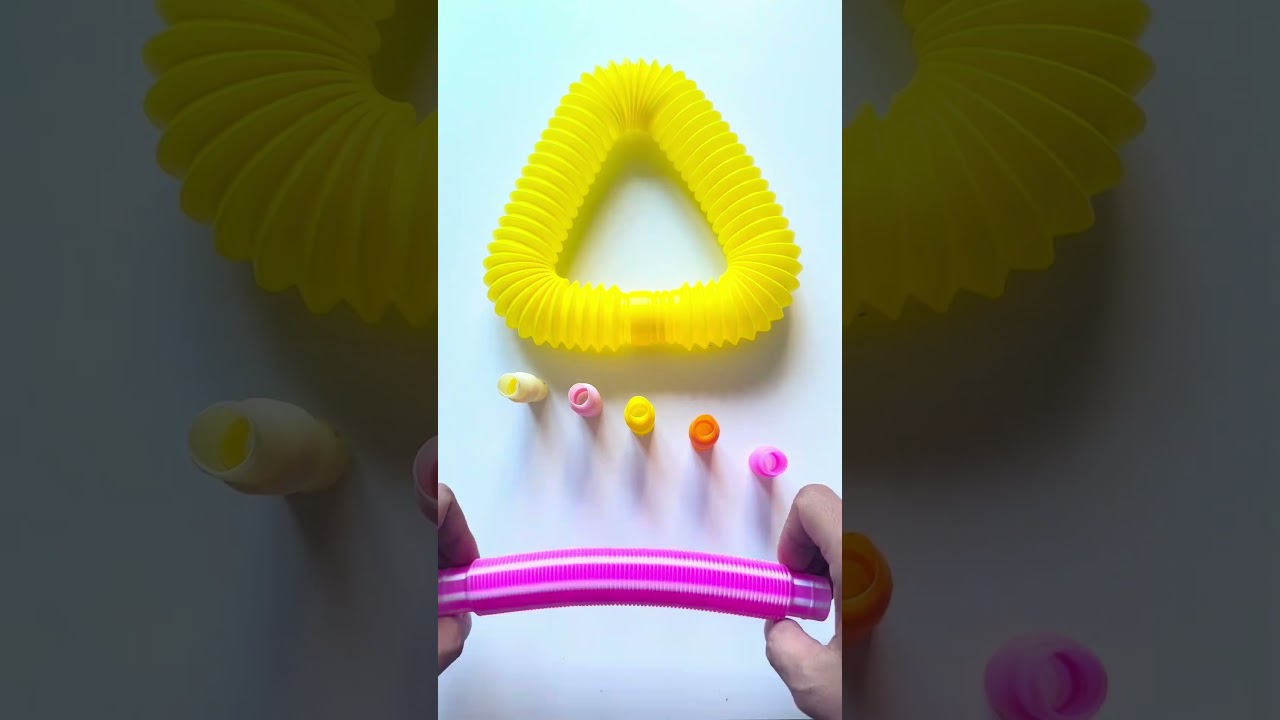 Rainbow POP-TUBE ASMR Calm Color Creation 