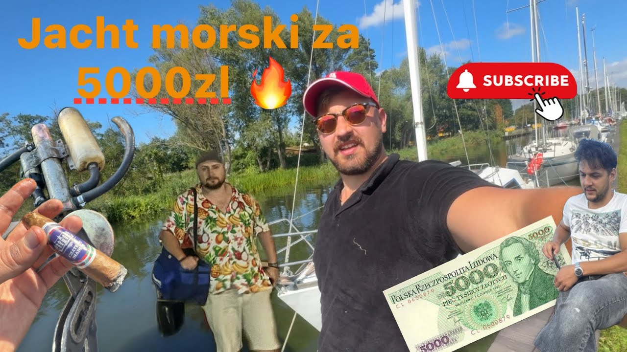 BOB #1: Kupiliśmy jacht morski za 5000 zł i płyniemy nim do Szczecina