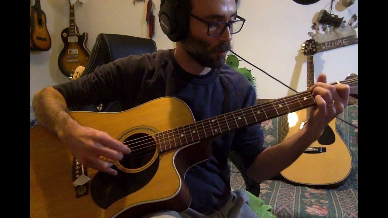 While My Guitar Gently Weeps - Finger Picking - Open G - Laurence Juber