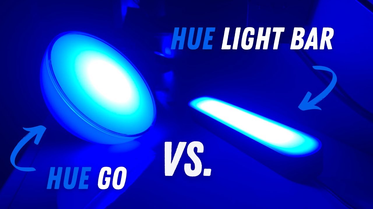 PHILIPS HUE GO Vs. HUE LIGHT BAR: Which Ambient Light To Buy?