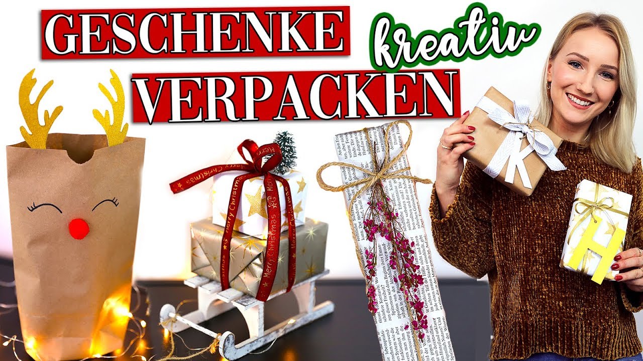 Geschenke KREATIV verpacken - Die schönsten Ideen! TheBeauty2go