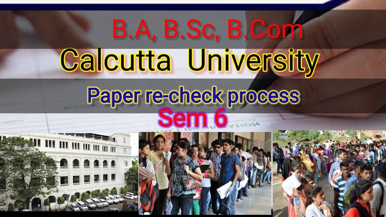 CU REVIEW: B.A/ B.Sc /B.Com Sem-6 paper Re-check  @calcutta university @R2KKnowledge