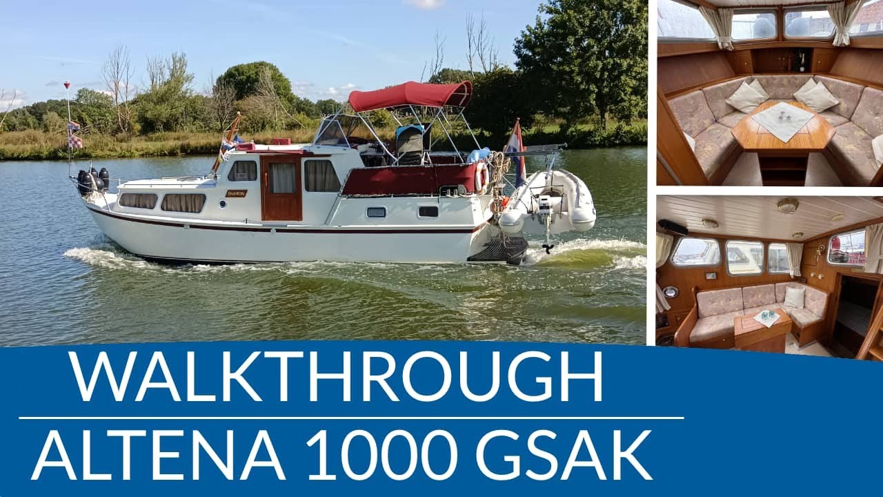 Walkthrough Altena 1000  | Schepenkring jachtmakelaars | Krekelberg Nautic