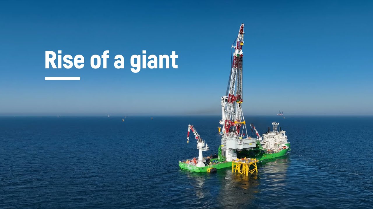 HLC 295000 offshore crane - Rise of a giant | Liebherr