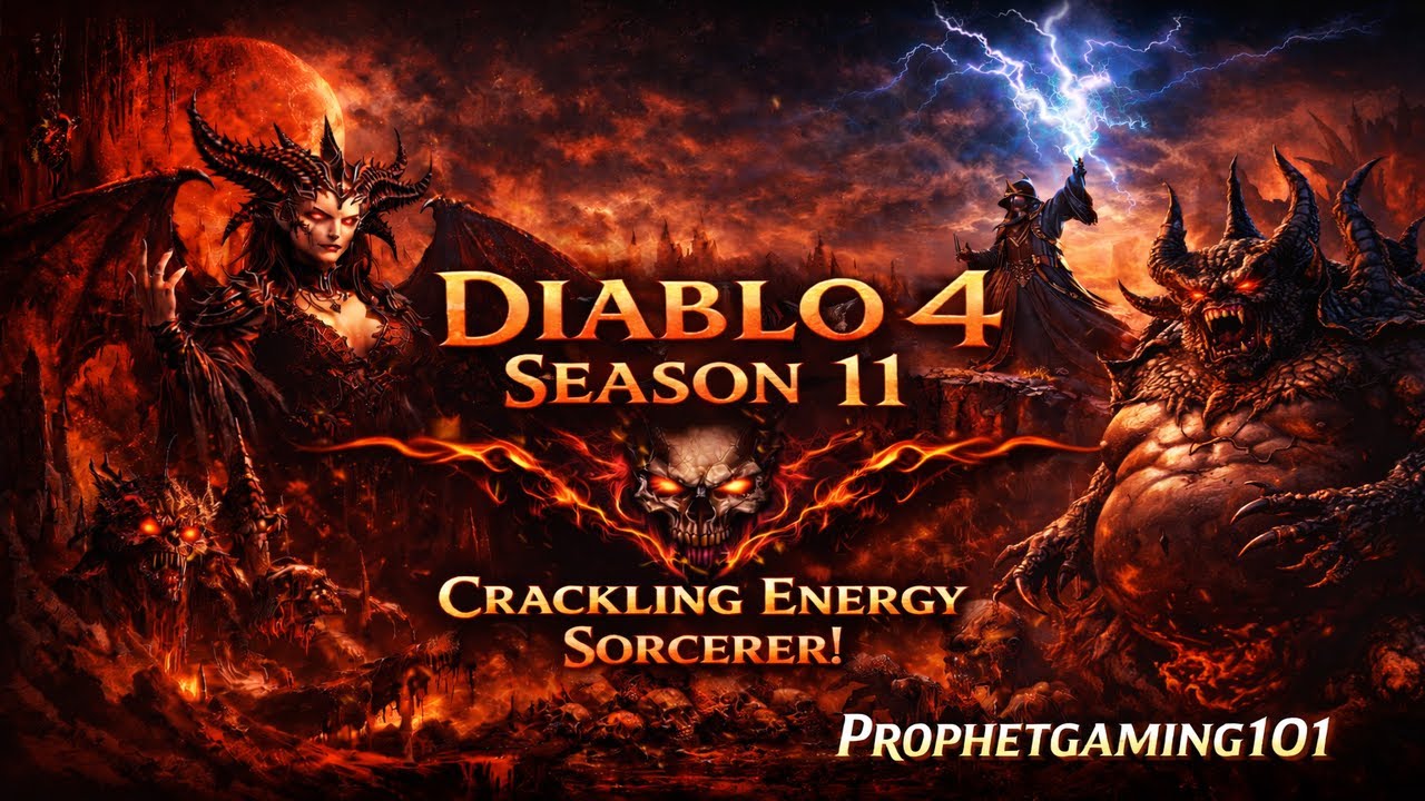 Diablo 4 Crackling Energy Sorcerer (Prophet Is Live!!!)