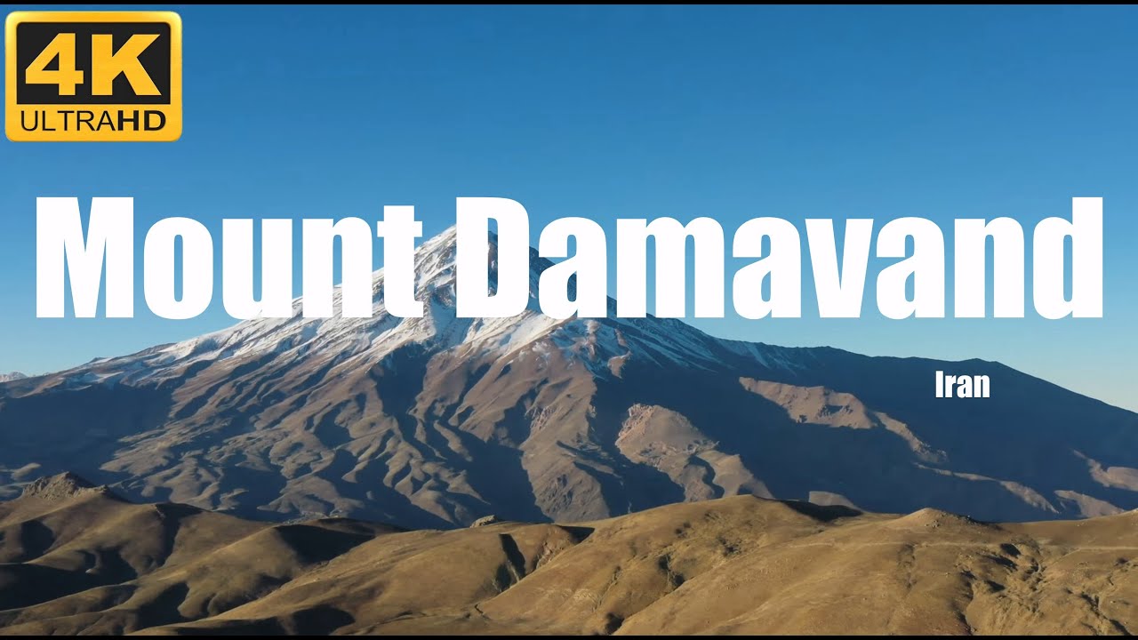 Mount Damavand - Iran - Drone 4K UHD - Planet Earth
