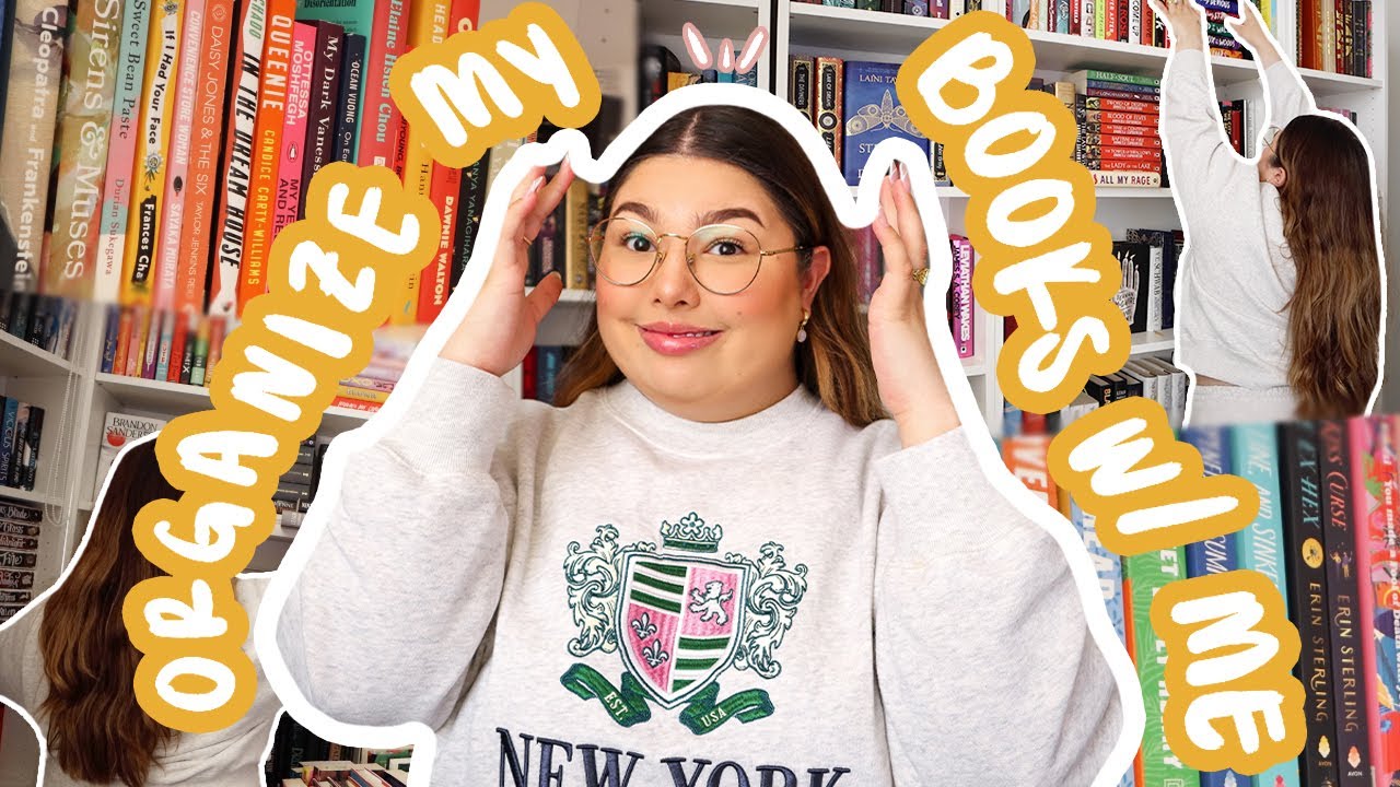 bookshelf reorganization & tour + HUGE book unhaul! ✨organize my 700+ books with me✨