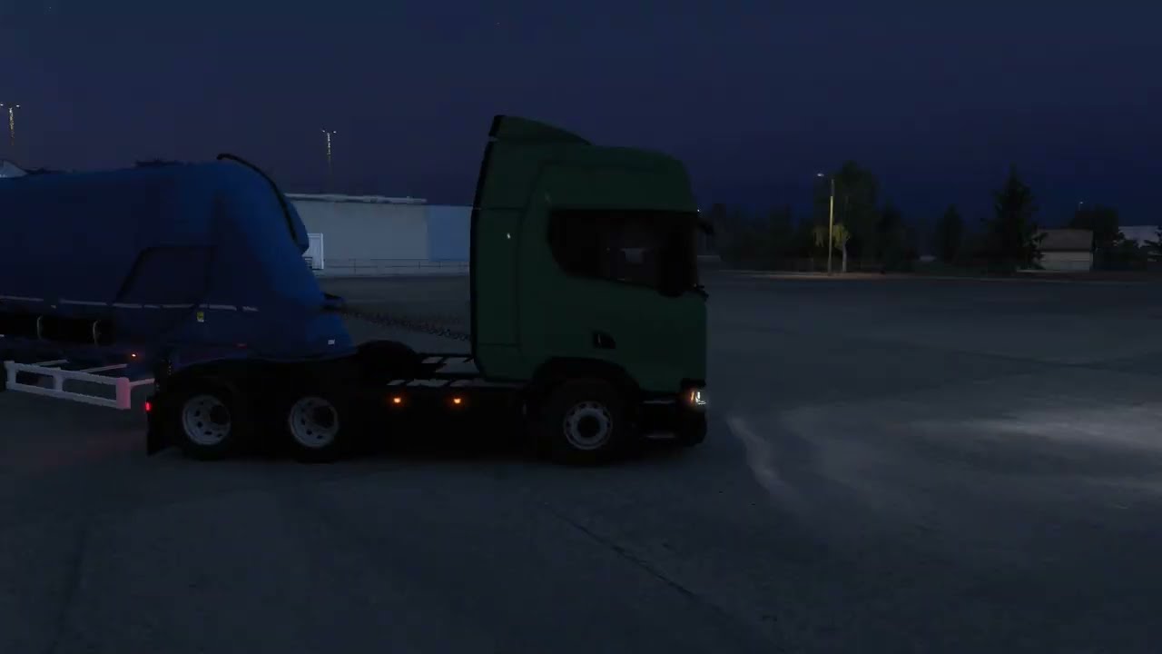 【60fps】No.G-127 ABトリプルストレーラーでセメント62トンを輸送せよ！「Euro Truck Simulator 2」