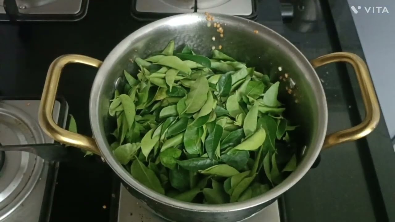 ३ महिने टिकणारी Kadi Patta Chutney (Healthy For Everyone)
