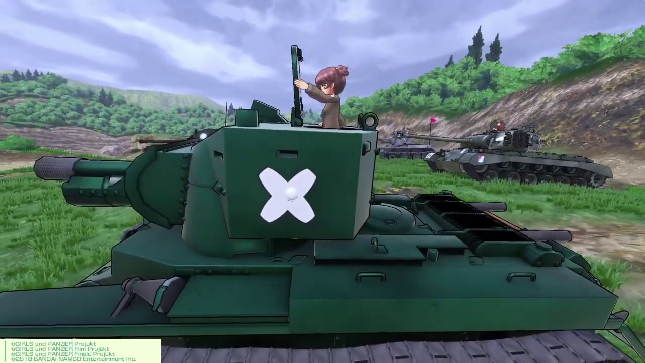 Girls und Panzer Dream Tank Match DX | The Hail Mary Shot