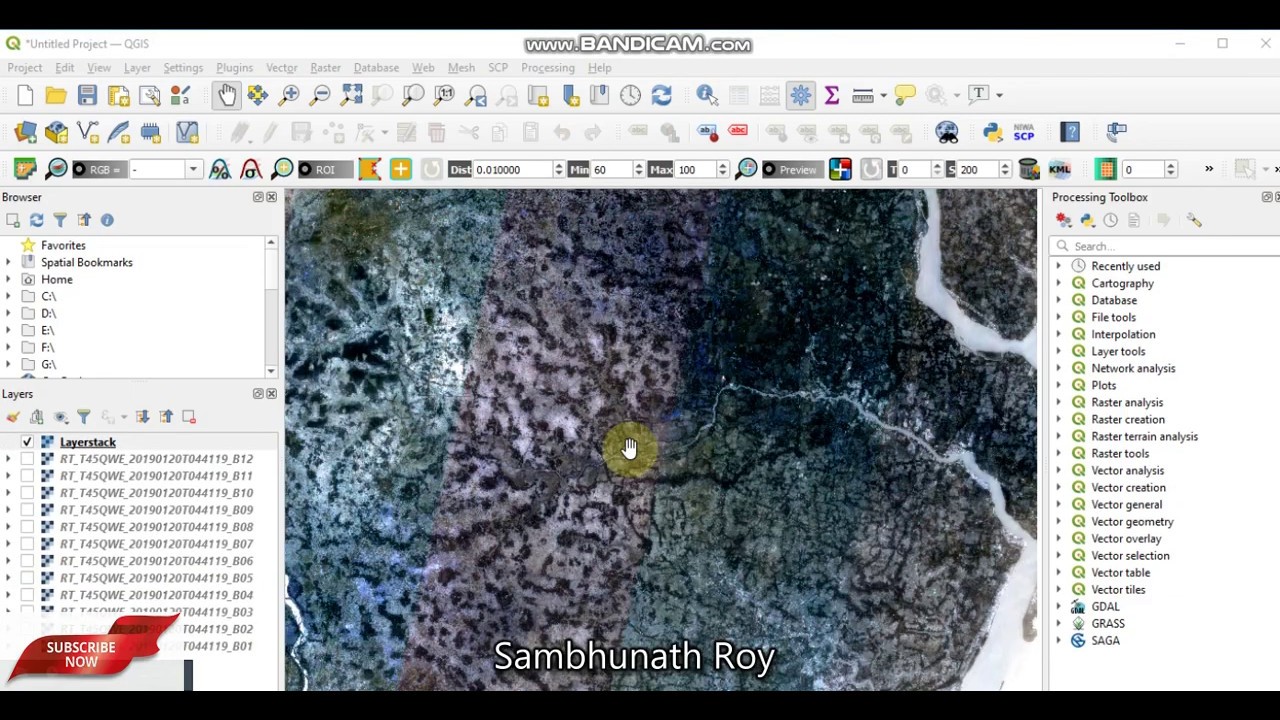 Pre-processing Of Sentinel-2 Images in QGIS
