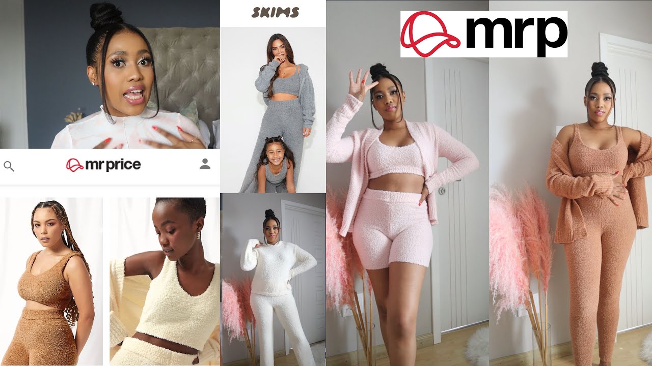 Mr Price loungewear try-on HAUL | SKIMS COZY COLLECTION DUPE? Is it worth the price???