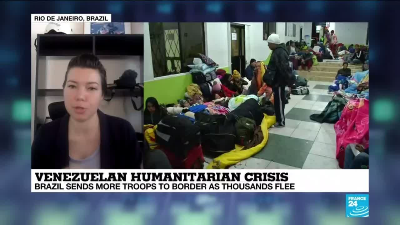 Why is Brazil sending troops to the Venezuelan border?