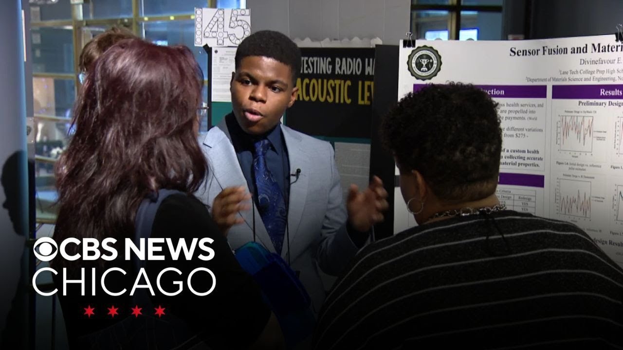 Lane Tech College Prep senior steals spotlight at CPS science fair