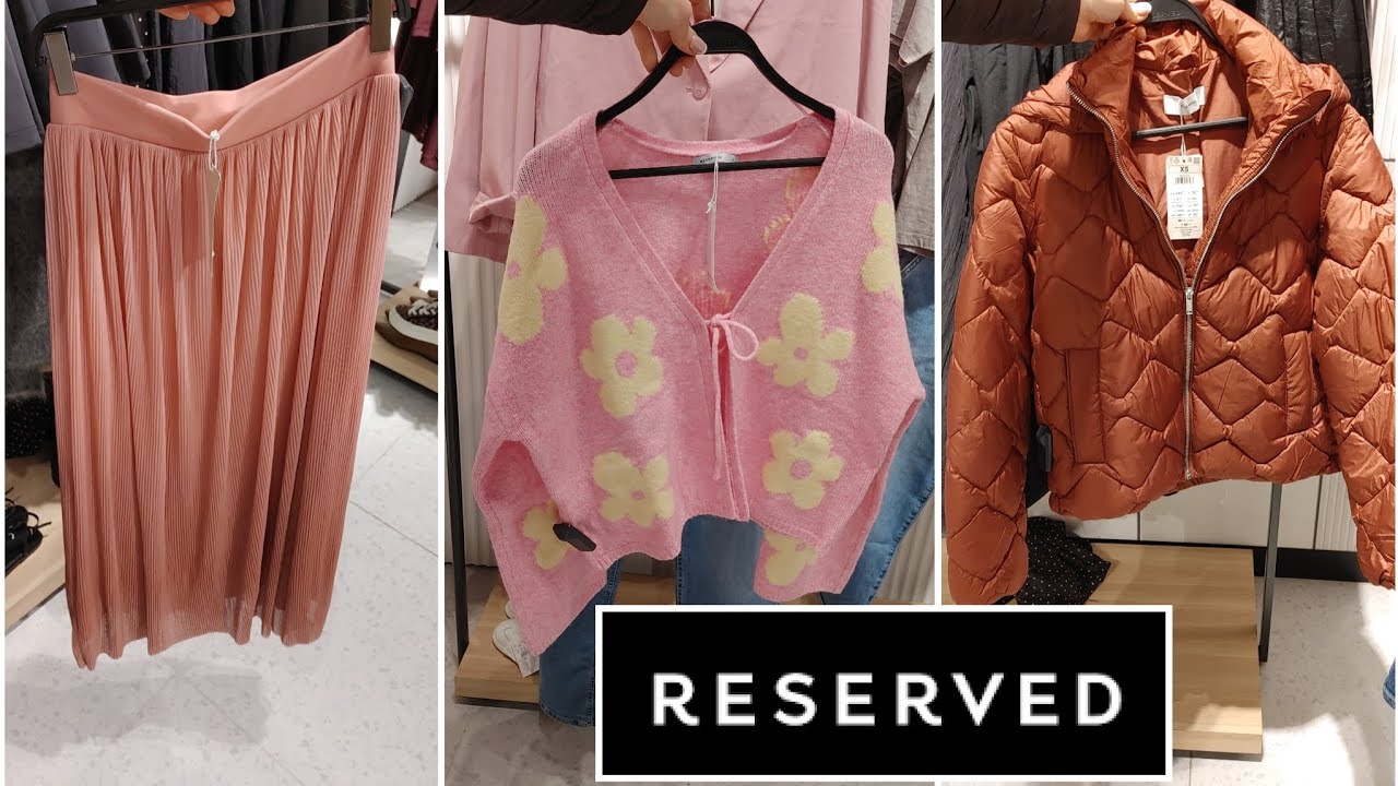 RESERVED😱ŚLICZNE KARDIGANY💥KURTKI ŻAKIETY SPÓDNICE NOWOŚCI I WYPRZEDAŻE