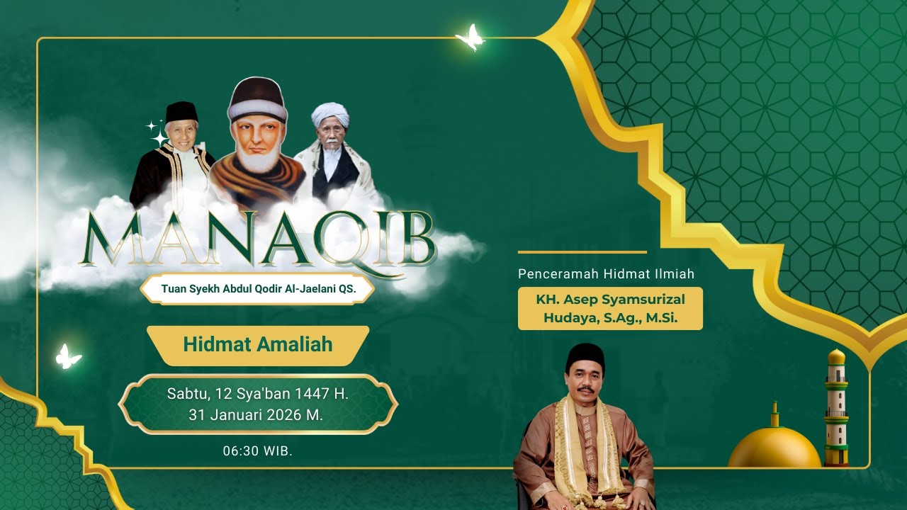 Manaqib Bulan Sya'ban 1447 H.
